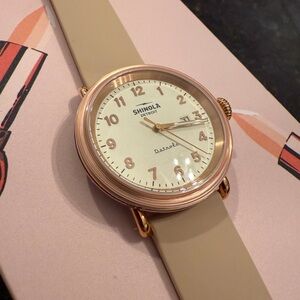 Etro Beige and Gold Smartwatch
